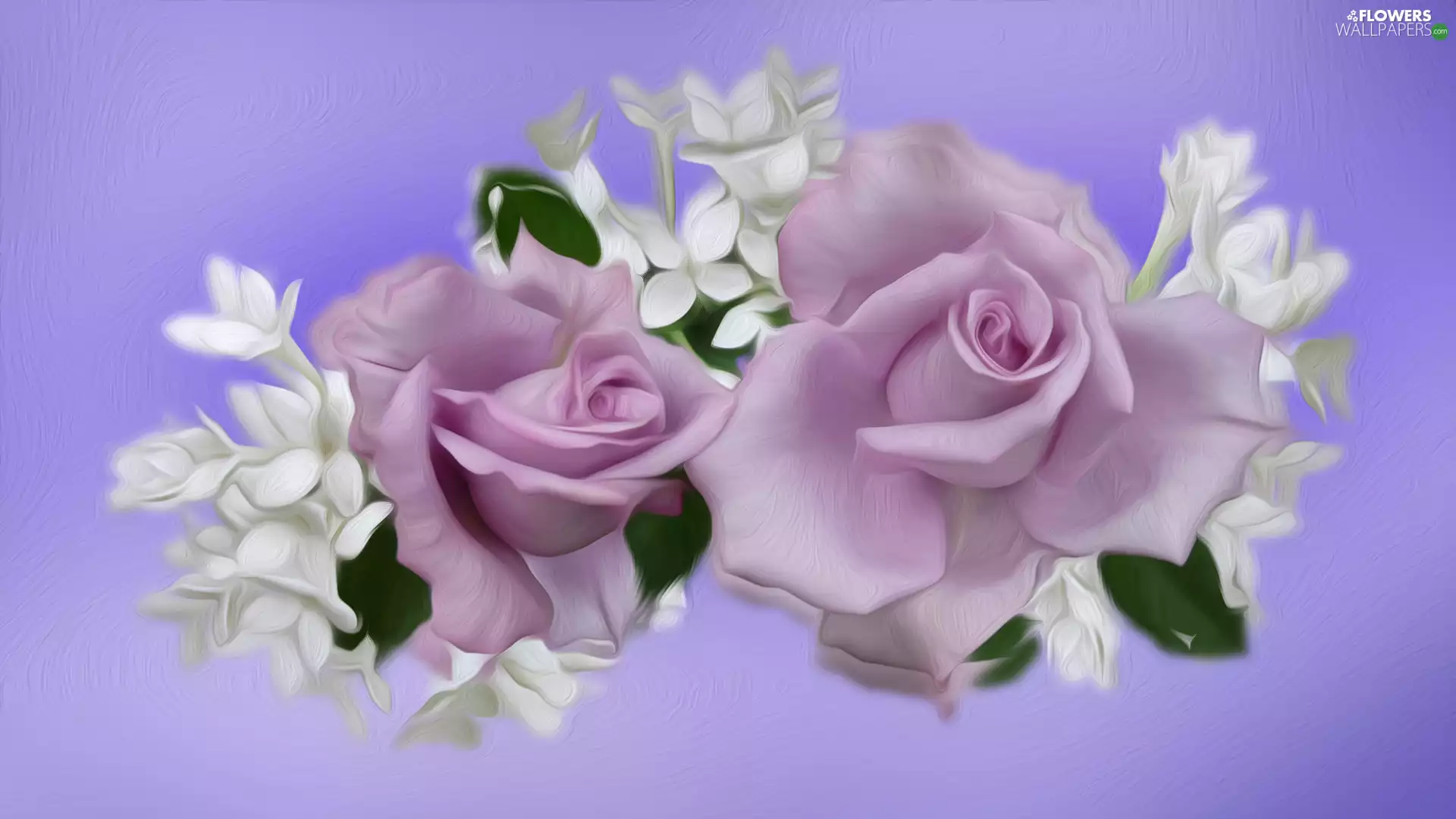 2D Graphics, roses