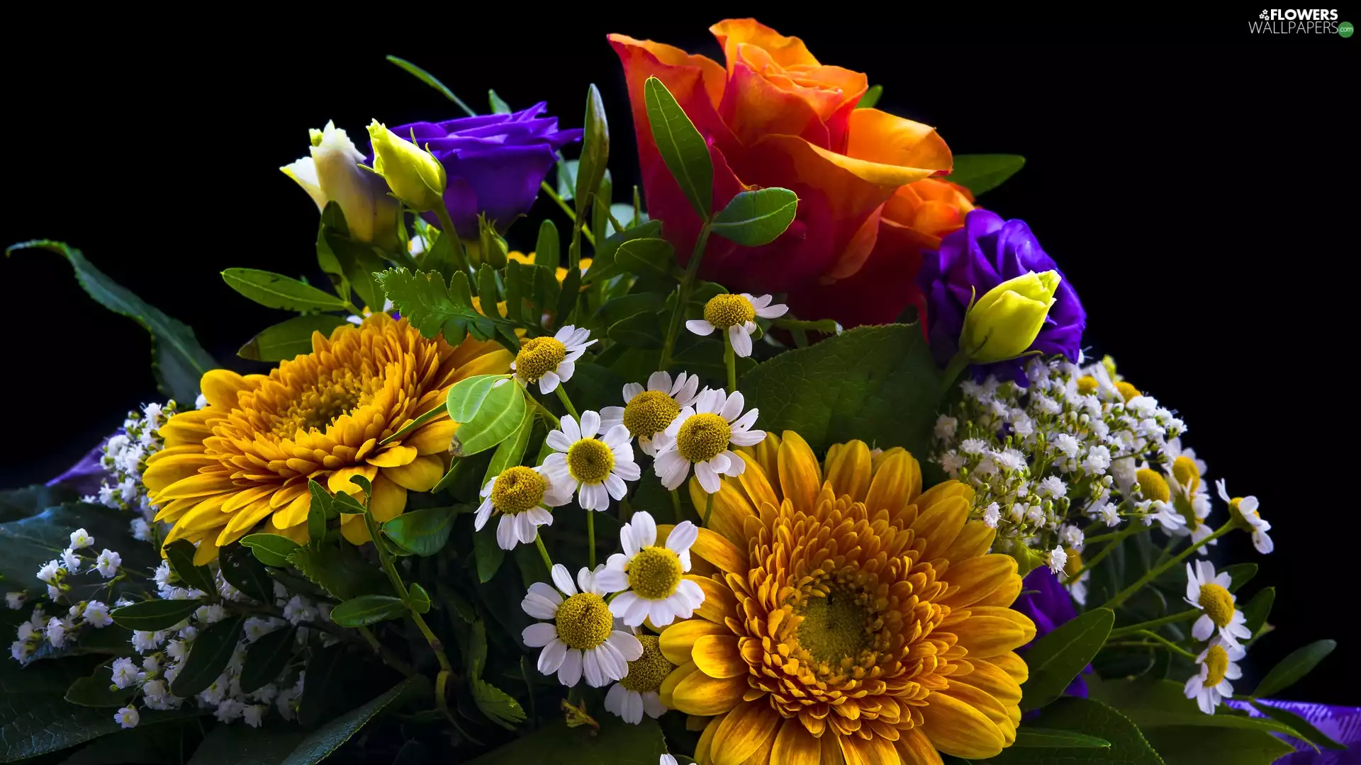 bunch, bouquet, flowers