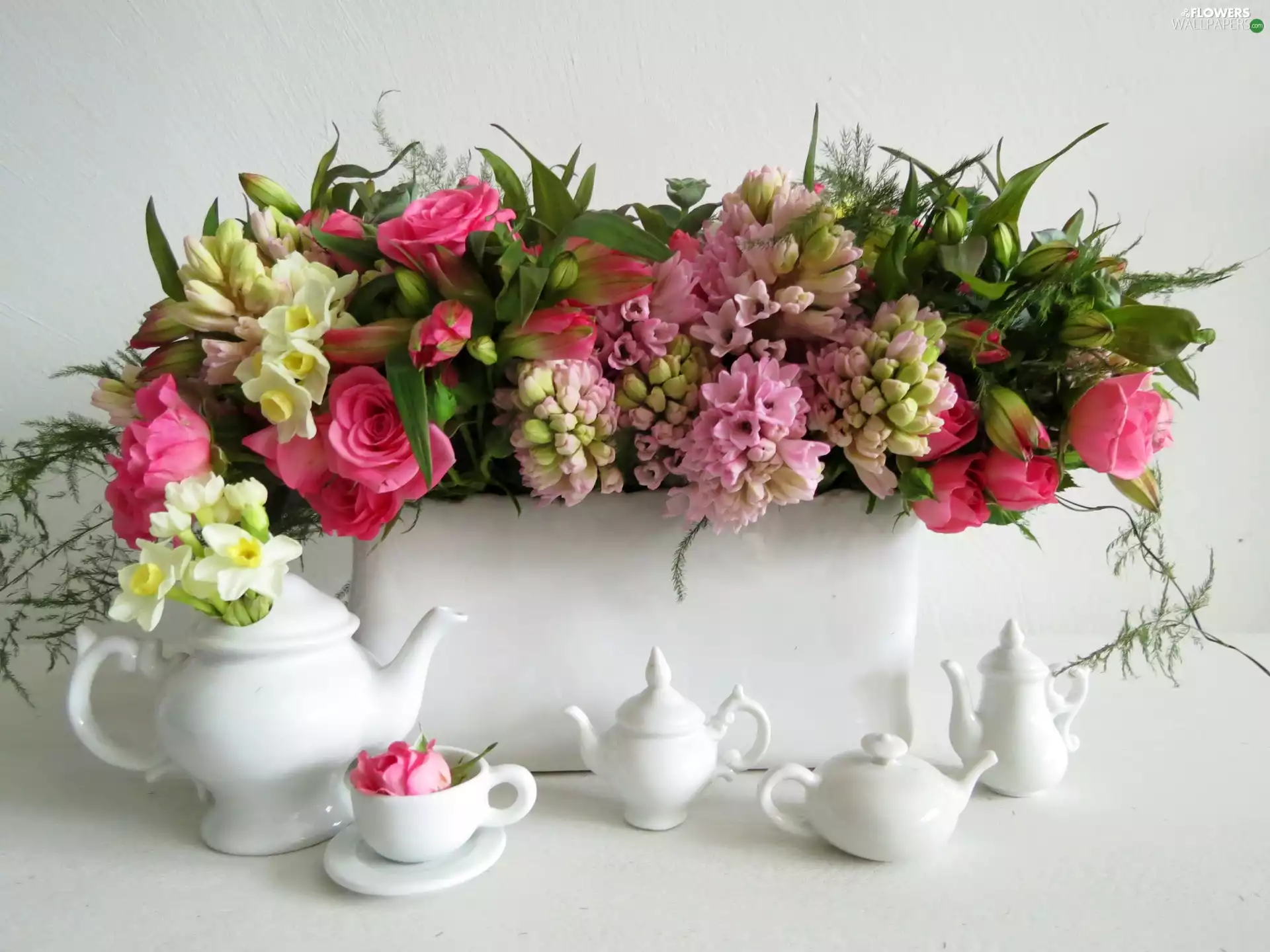 composition, Flowers, bouquet