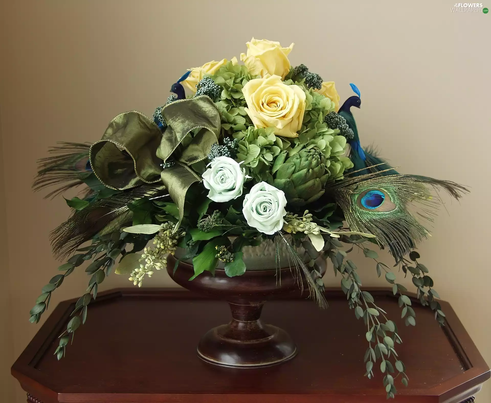 bouquet, flowers, vase, Diverse