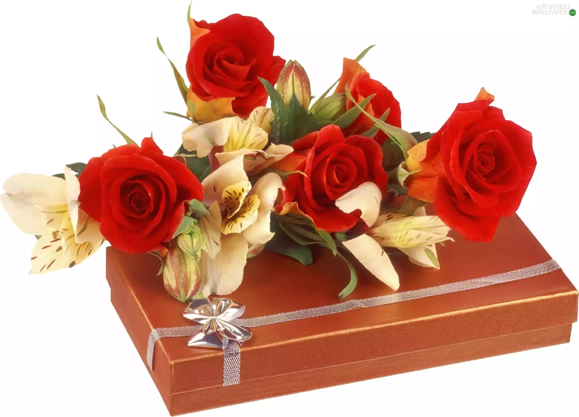 flowers, Box, bouquet