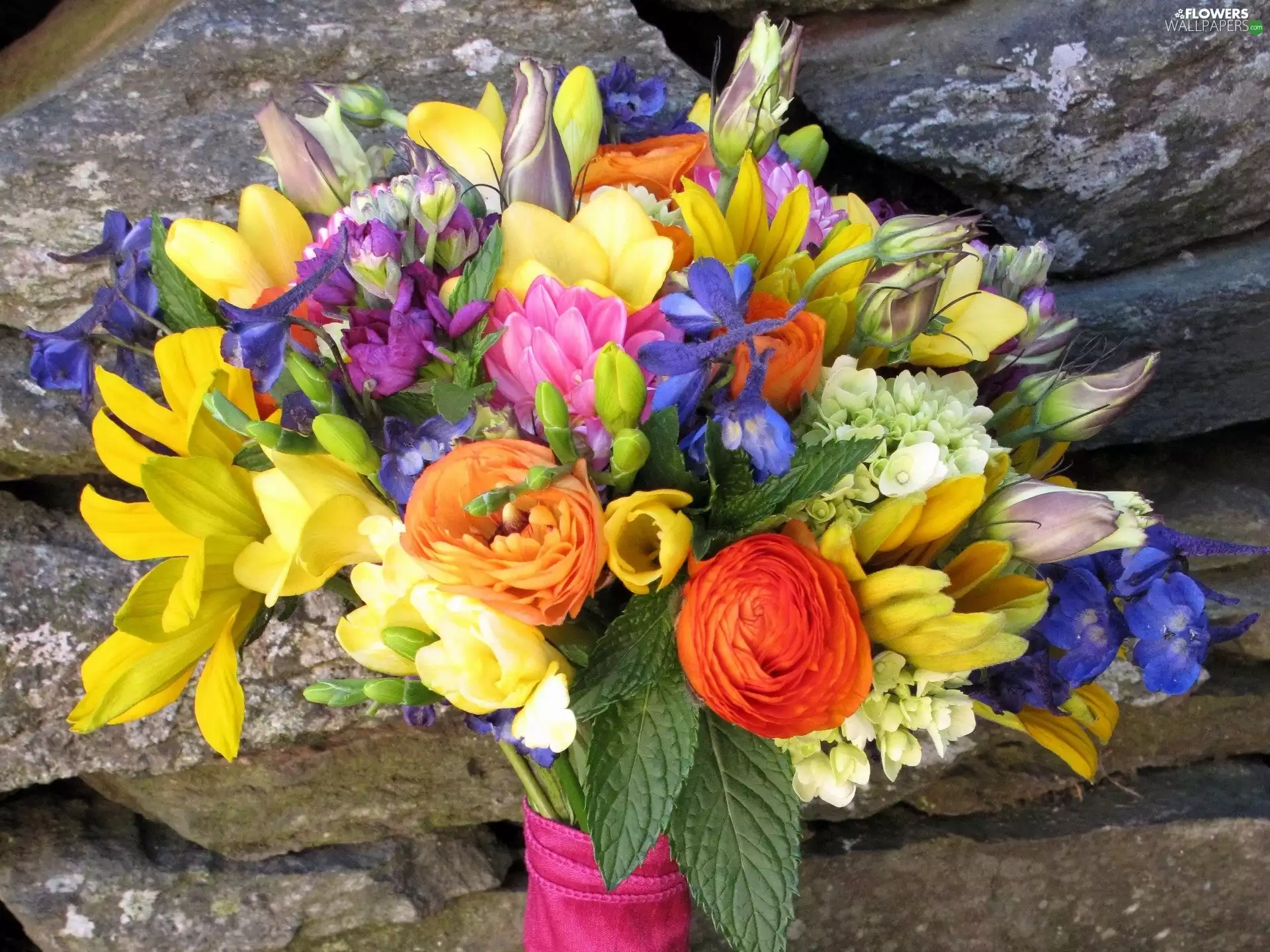 flowers, bouquet, Colorful