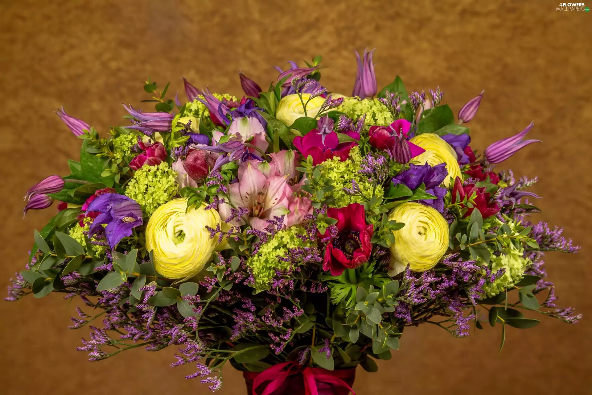 flowers, bouquet, different