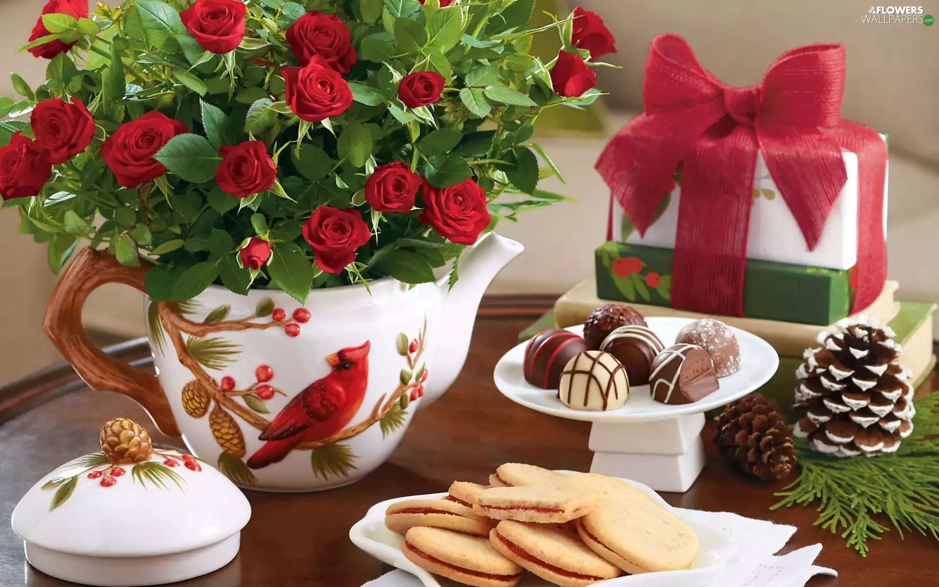 Candies, Decoration, Christmas, gifts