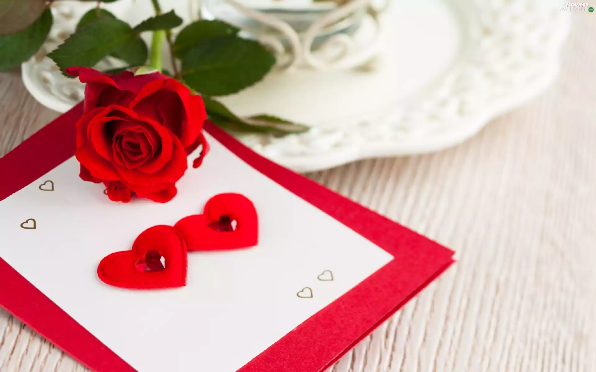 valentine, rose, hearts, love