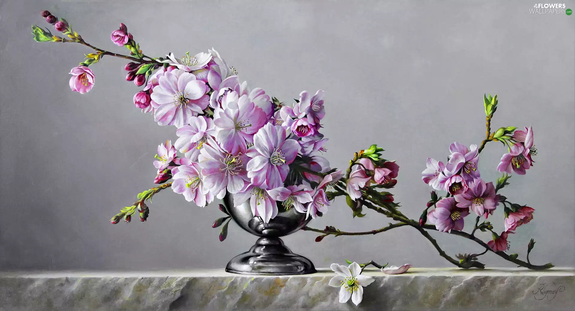 Bouquet of Flowers, Pieter Wagemans, picture