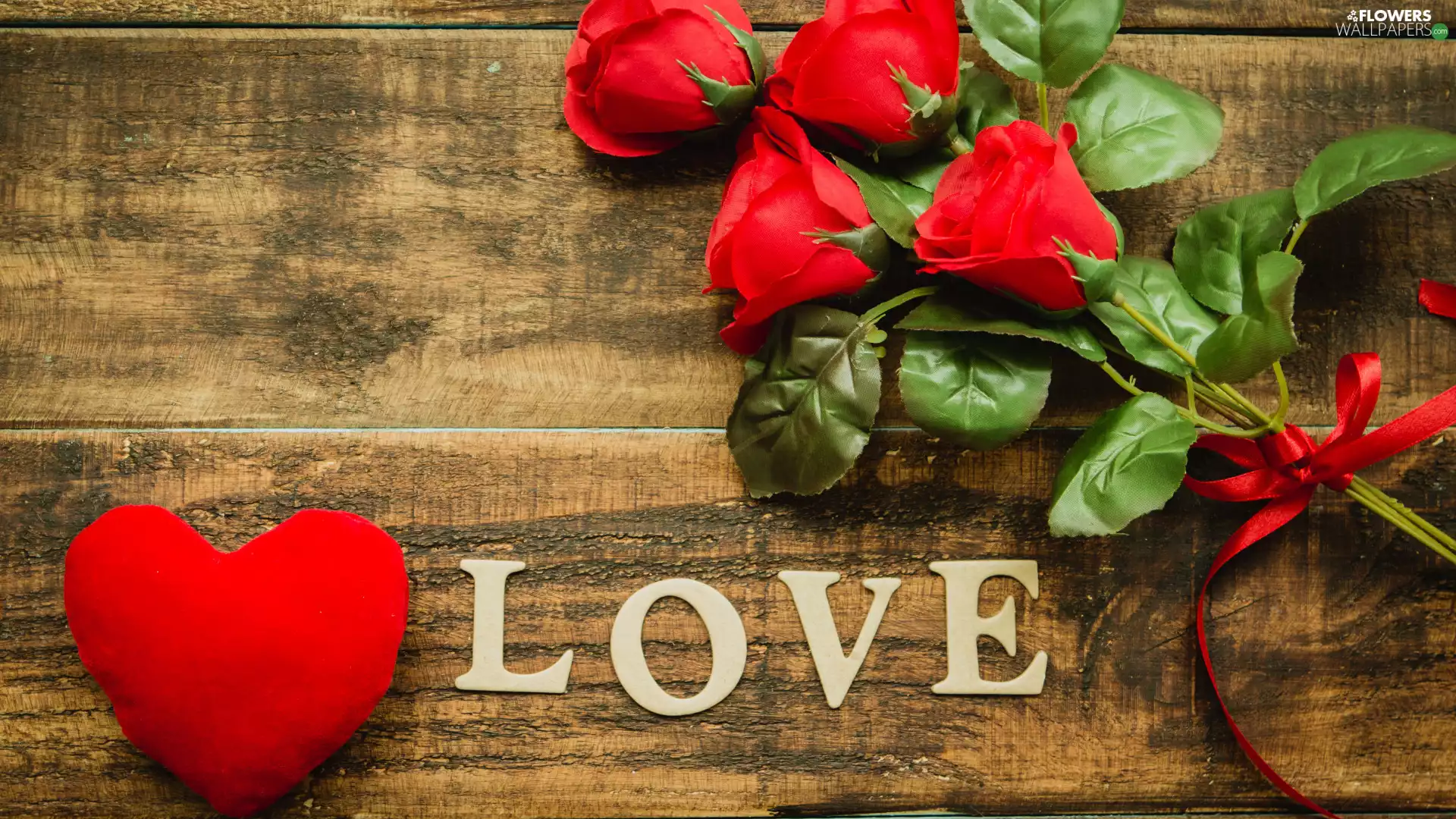 Heart, roses, LOVE, Red, Flowers, text, love