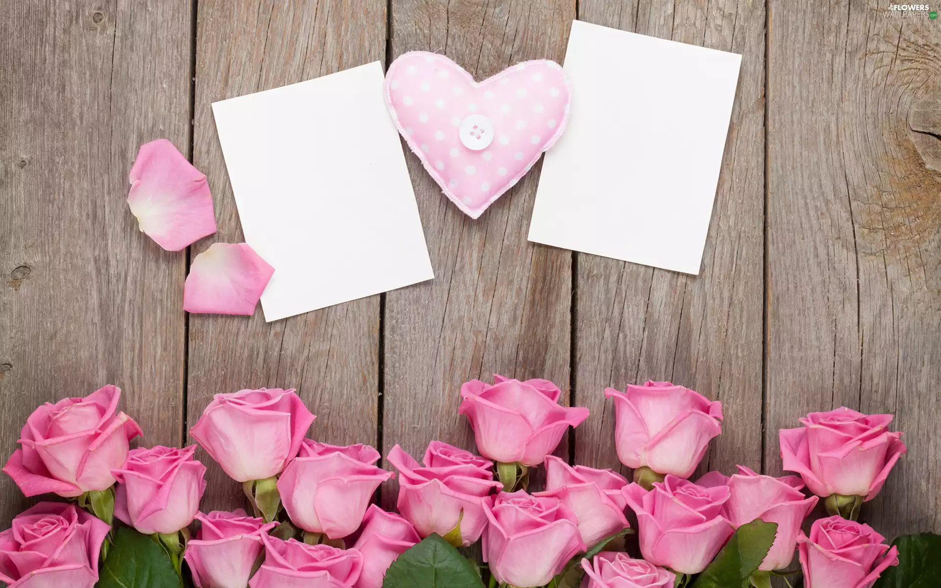 roses, Pink, boarding, flakes, Heart teddybear, bouquet, Flowers, Cards