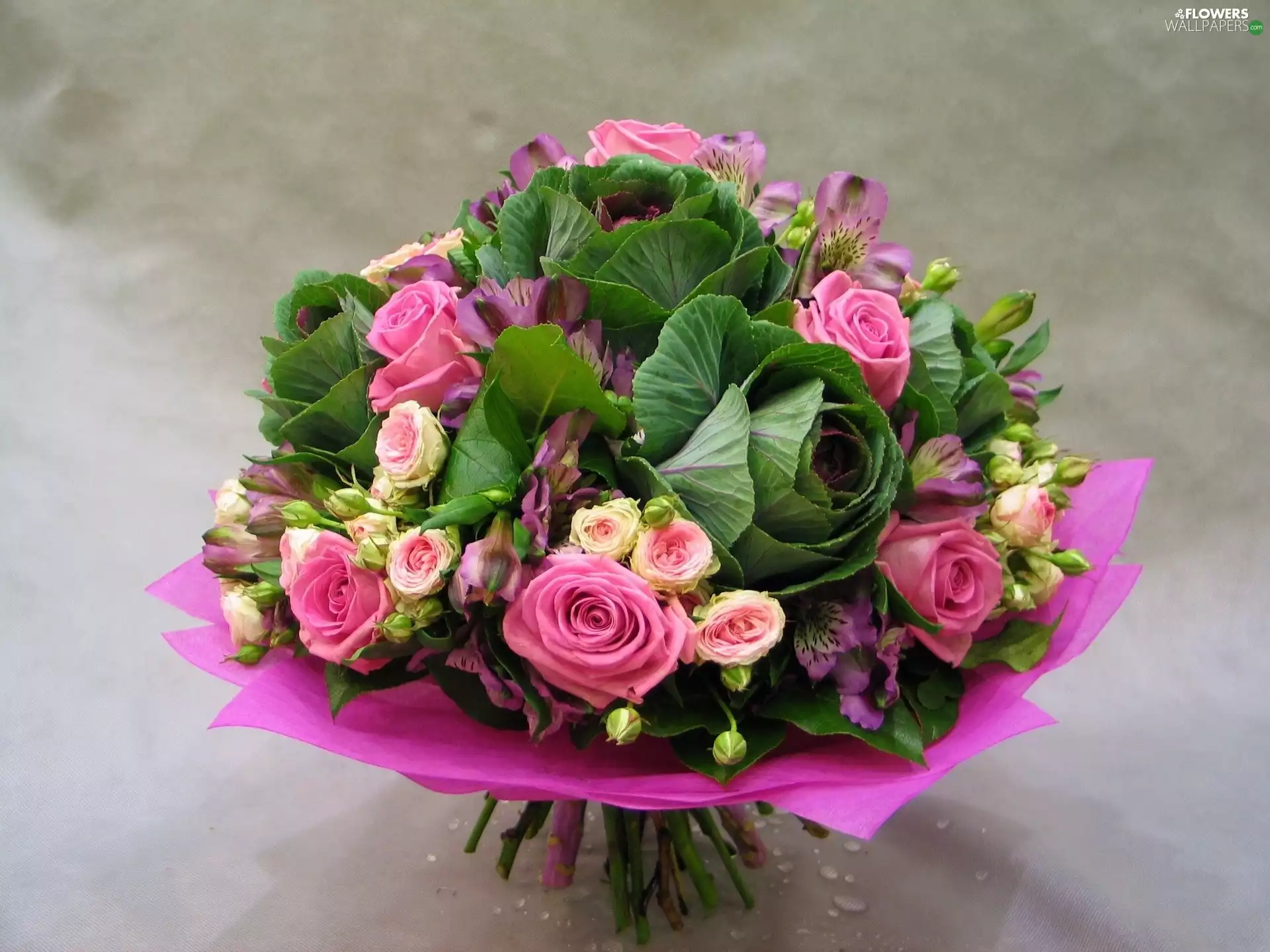 roses, bouquet, flowers