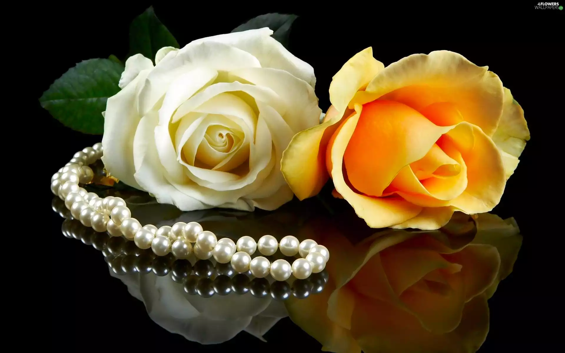 Flowers, jewellery, chaplet, roses