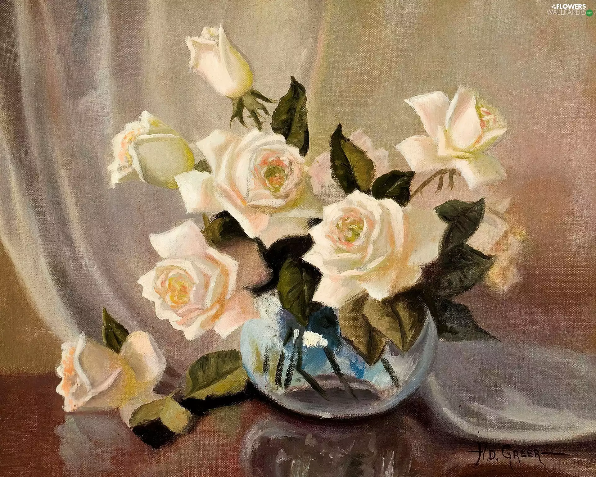 bouquet, rouge, picture, white