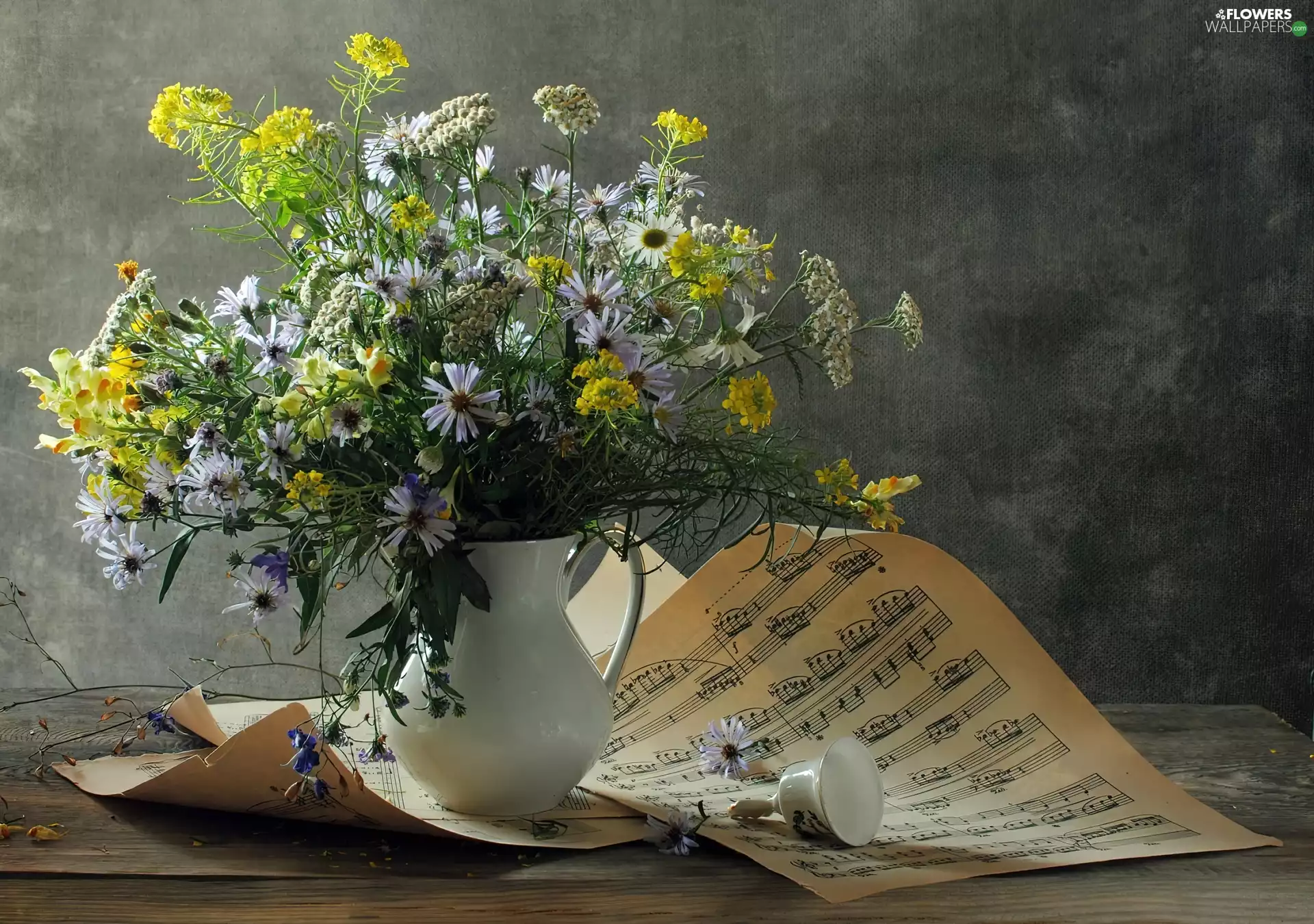 bouquet, flowers, Tunes, wild