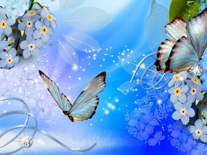 butterflies, Abstraction, Forget