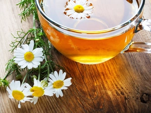 chamomile, tea, cup