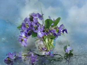 Flowers, Vase, Wildflowers